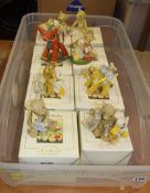 Collection of Royal Doulton 'Old Bear' figures
