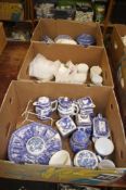 Three boxes of Ringtons china