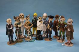 A collection of eleven 'Magnificent Meerkats'