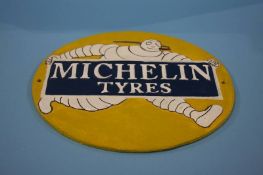 A Michelin Tyres sign