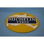 A Michelin Tyres sign
