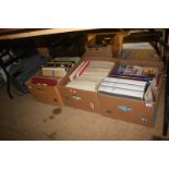 3 boxes of books; Giles Annuals etc.