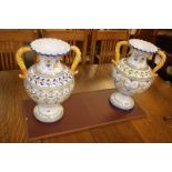 Pair of decorative Spanish vases