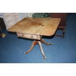 A 19th century mahogany centre table