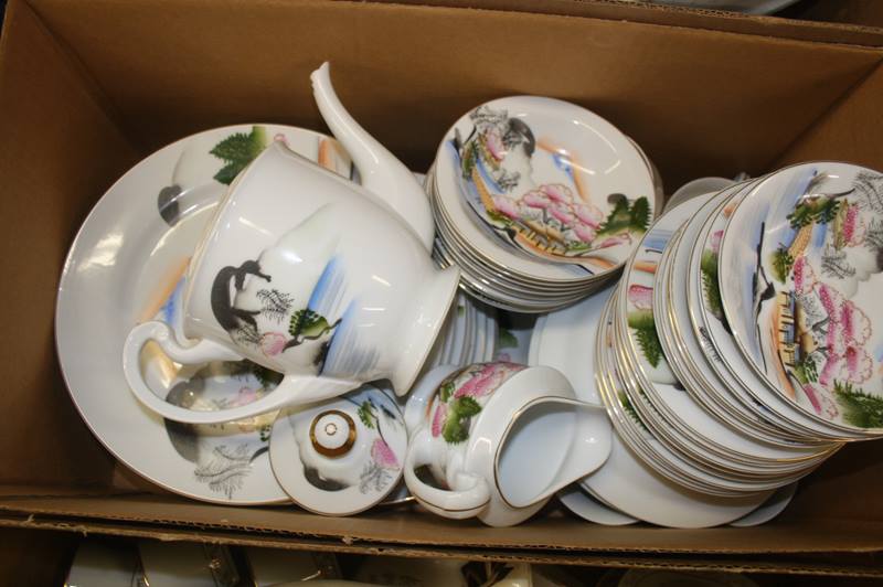 Three boxes of assorted china - Image 3 of 4