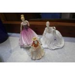 Three figurines