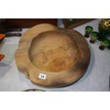 Wood bowl