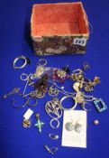 Assorted silver jewellery etc.