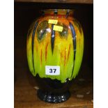 Poole pottery vase