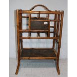 Victorian bamboo magazine rack