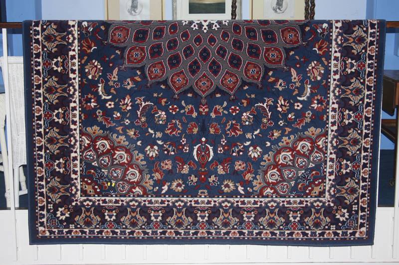 A large pattern carpet square