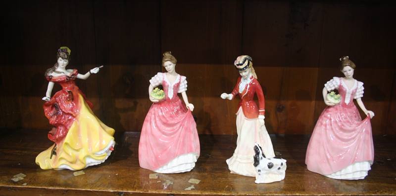 Four Royal Doulton Ladies