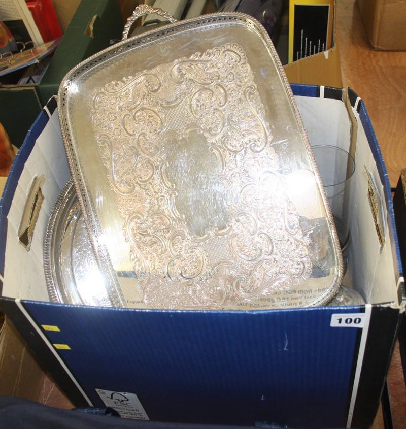 Box of metalware