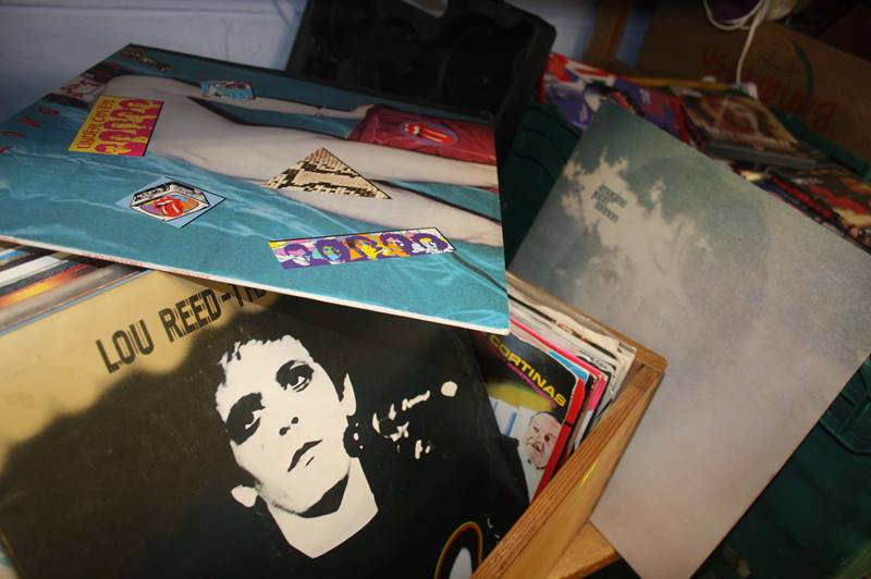 Box of records and box of DVDs - Image 2 of 4