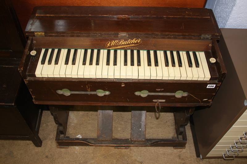 J.W. Butcher pedal organ