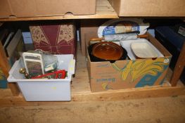 Shelf of kitchenware