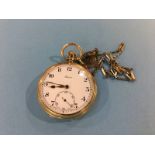 A 9ct gold 'Federal' pocket watch, in fitted case