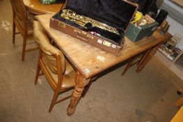 Pine refectory table