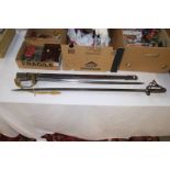 A U.S. Naval sword, signed W.H. Horstman and Sons, Philadelphia, together with one other sword and a