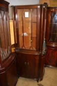 Reproduction corner cabinet