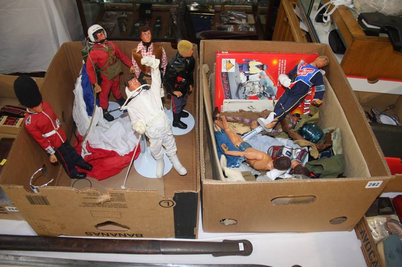 Collection of Action Man figures