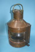 A copper ships lantern