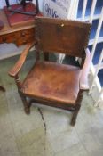 Oak carver chair