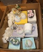 A box of Lladro decorations