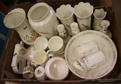 A box of Aynsley and Mayfair china