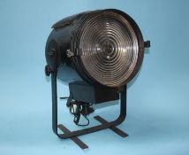 A large angle poise theatre lamp by A.E. Cremer of Paris