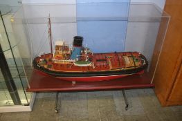 Large model of the tug boat 'Imara'