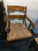 Pair of carver chairs