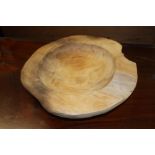 Wood bowl