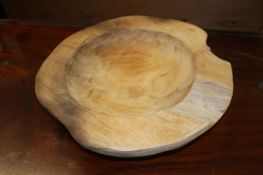 Wood bowl