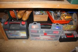 Quantity of tools and tool boxes