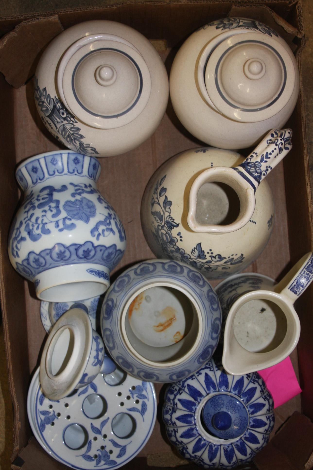 Assorted blue and white china - Image 3 of 3