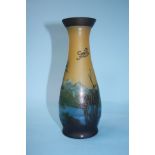 Galle style vase