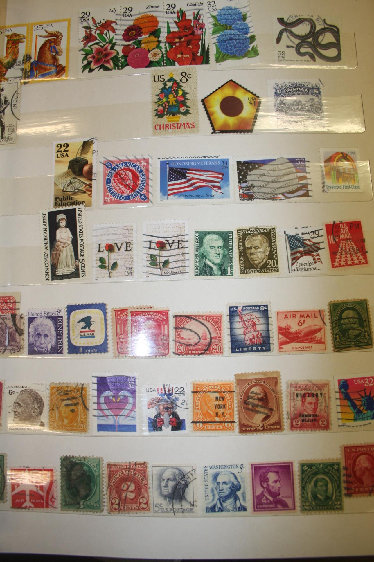 Large stamp collection - Image 4 of 9