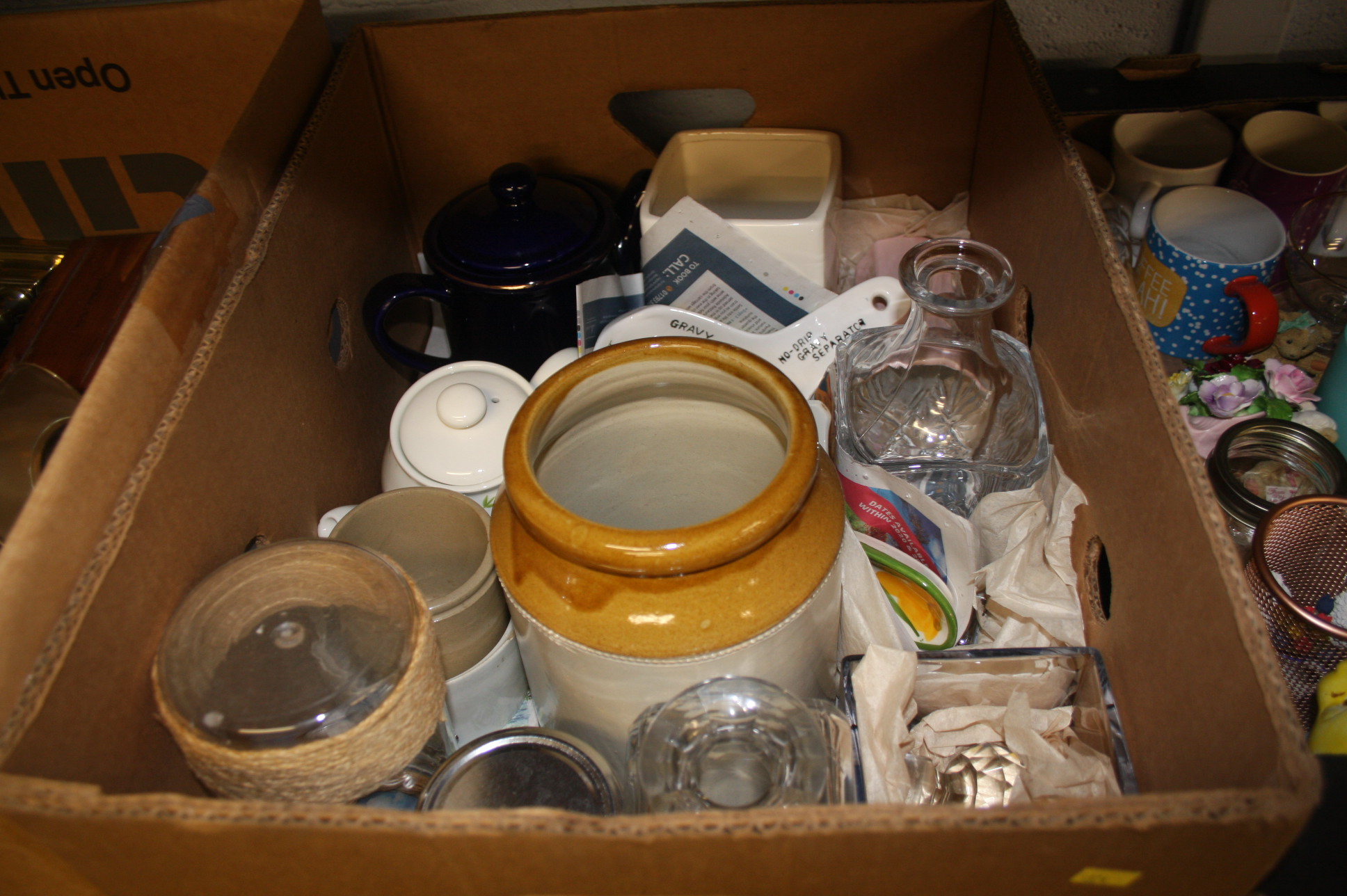 Three trays of assorted china and glass - Image 3 of 4