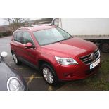 A Volkswagen Tiguan SE TDI 140, registered 4/04/2008, 25,000 mileage app.