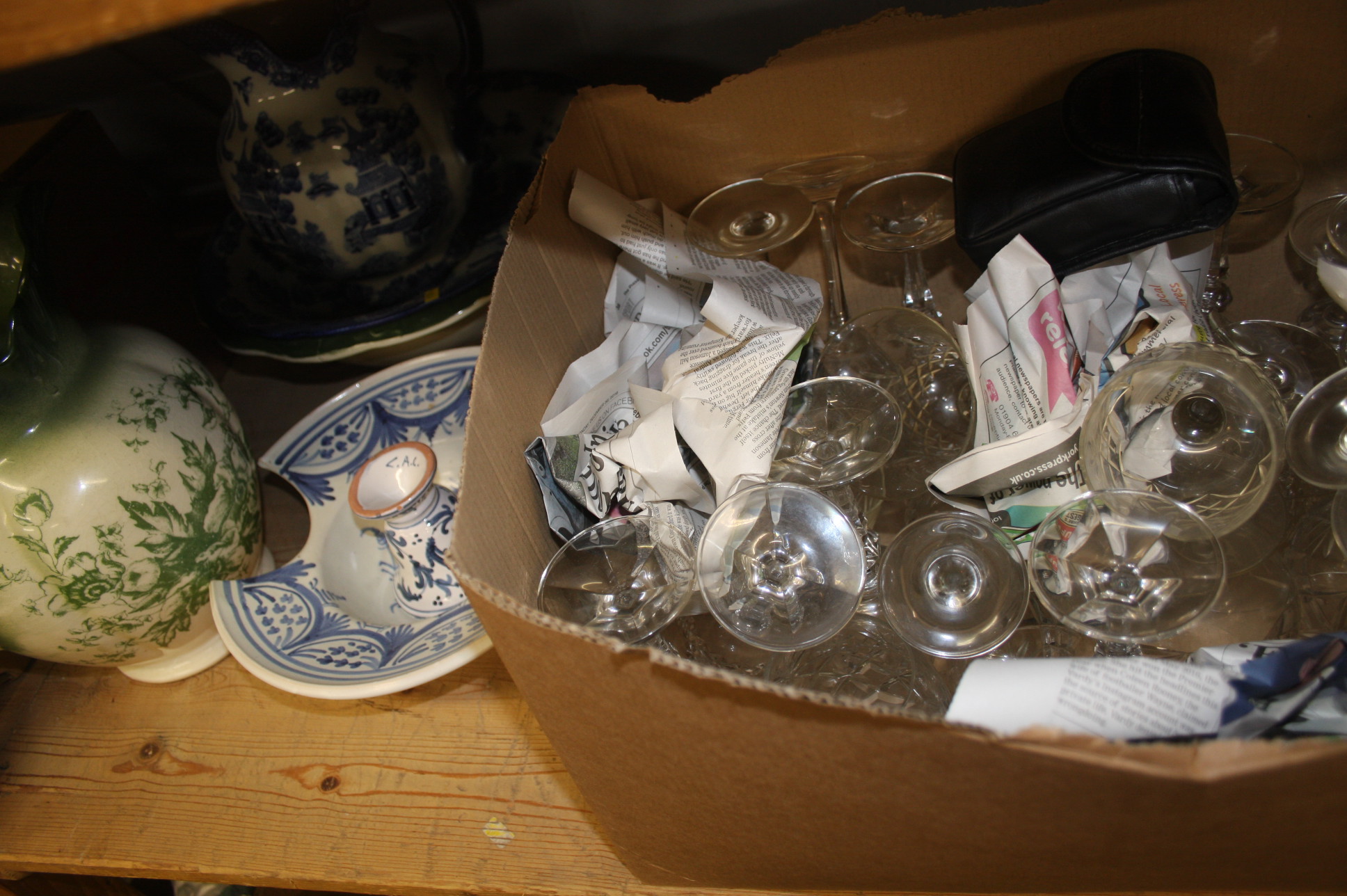 Assorted blue and white china - Image 2 of 3