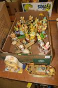 Collection of Pendelfin figures
