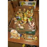 Collection of Pendelfin figures