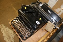 A Royal typewriter