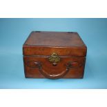 A leather motor car travel case, by S.F. Bowser, Fort Wayne, Indiana, USA