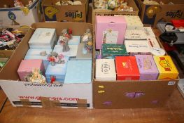 Two boxes of assorted collectables