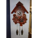 A cuckoo clock