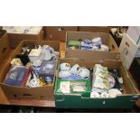 Three boxes of Ringtons china