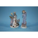 Two Lladro figures