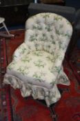 A reproduction nursing chair